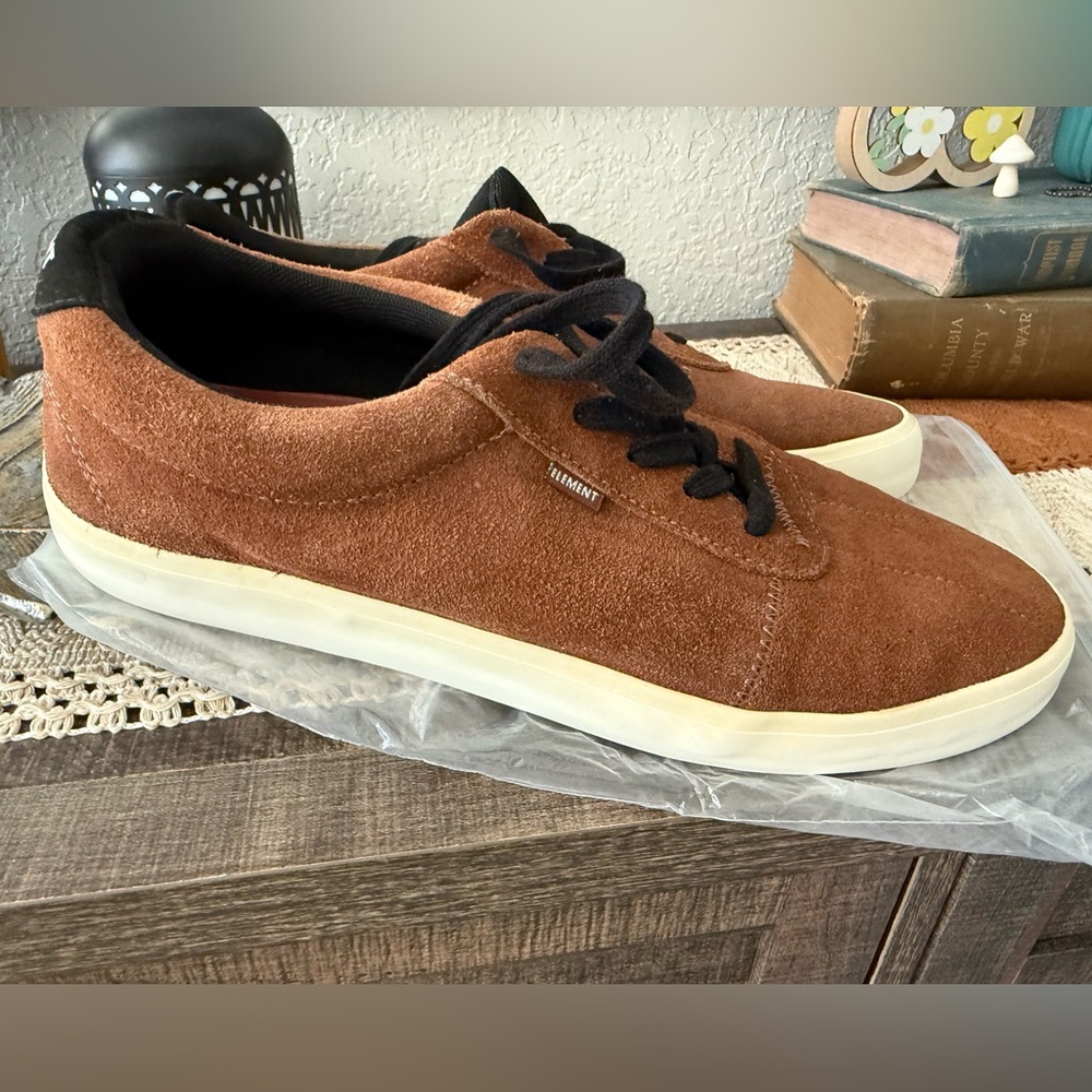 Element Men's Tan Suede Sneakers